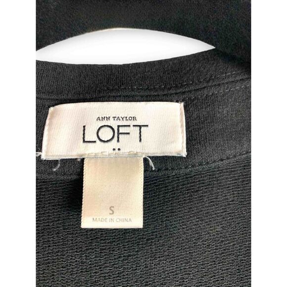 Loft Double Breasted Ruffle Back Blazer - Picture 2 of 3